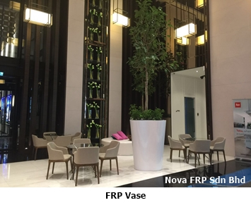 frp indoor planter box